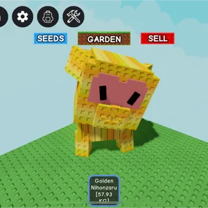 Huge Golden Nihonzaru