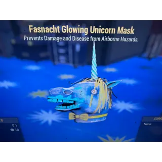 Glowing unicorn 