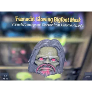 Glowing bigfoot