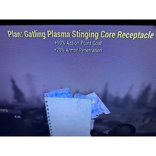 Gatling plasma stinging core 