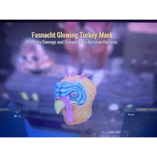 Glowing turkey