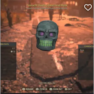Glowing Bone head 