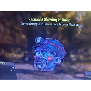 Glowing pitman