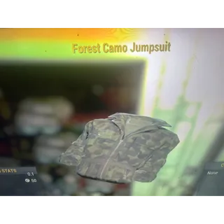Forest camo jumpsuit