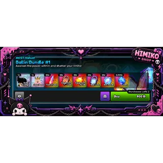 ANIME EXPEDITIONS — BALLIN BUNDLE #1 [900R] | FAST IN-GAME GIFT