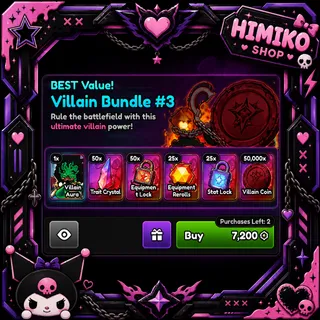 Anime Expeditions - Villain Bundle #3
