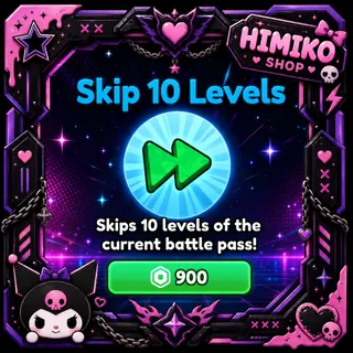 Anime Vanguard - Skip 10 Levels [999R]