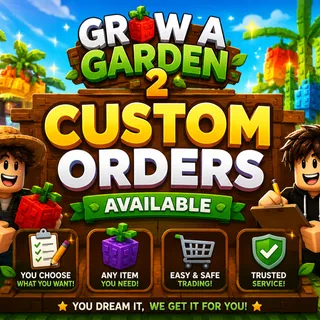 CUSTOM ODERs AVAILABLE