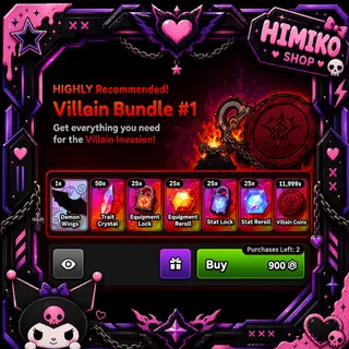 Anime Expeditions - Villain Bundle #1