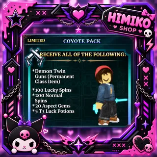 Dungeon Loots — COYOTE PACK