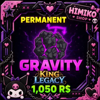 GRAVITY — KING LEGACY PERMANENT [1050R]