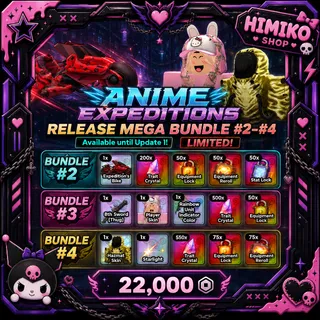 Anime Expeditions [RELEASE] > Release Bundle #2 + #3 + #4 (22000R)