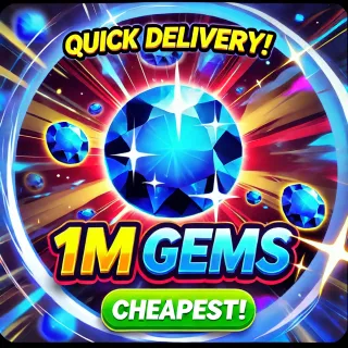 1 MILLION GEMS - PETS GO