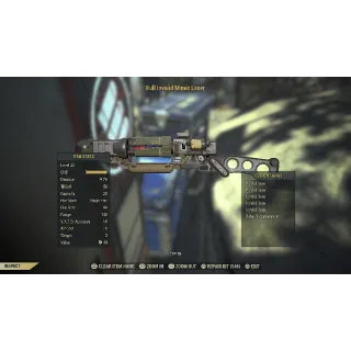 Full Invalid Mimic Blood Eagle Laser