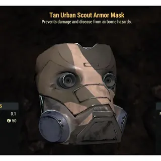 Tan Urban Scout Mask