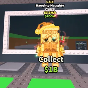 Gold Naughty Naughty