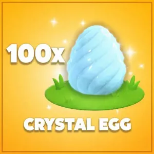100x crystal egg