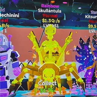 rainbow  skullantula