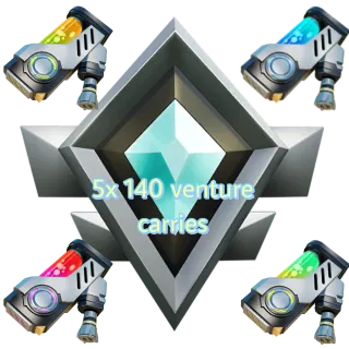 5x 140 ventures carries