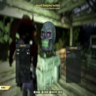 Glowing Bone Head