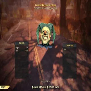 Glowing Buffoon Mask