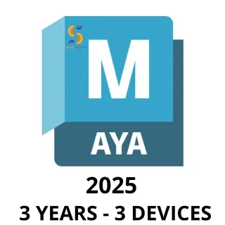 Maya 2025 - ( 3 Year / 3 Devices )