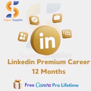 LINKEDIN PREMIUM CAREER 12 MONTHS + GIFT