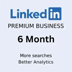 LINKEDIN premium business 6 months in your account KEY