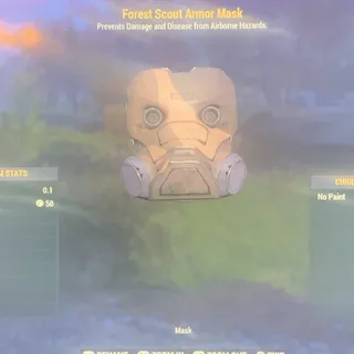 Forest Scout Armor Mask