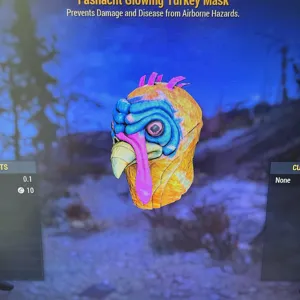 Fasnacht glowing turkey