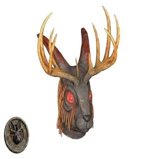 Jackalope Glowing Mask