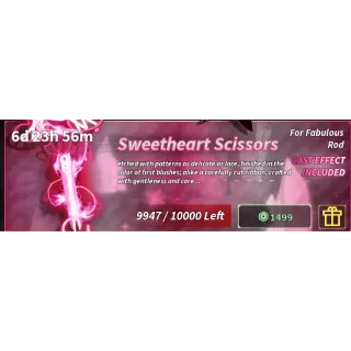 x2 Sweetheart scissors