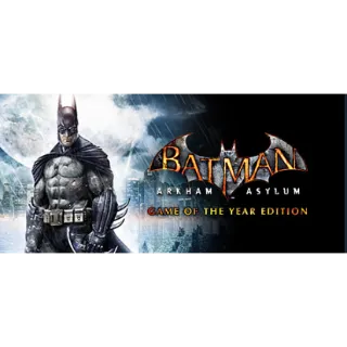 Batman: Arkham Asylum Game of the Year Edition - STEAM KEY - AUTO DELIVERY