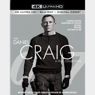 James Bond: The Daniel Craig 5-Film Collection (4K UHD / VUDU)