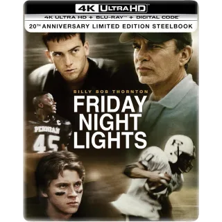 FRIDAY NIGHT LIGHTS (4K UHD / MOVIES ANYWHERE)