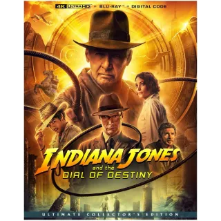 Indiana Jones & The Dial Of Destiny (4K UHD / MOVIES ANYWHERE)