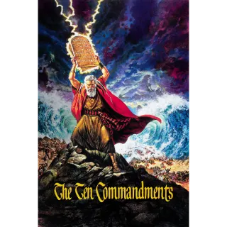 The Ten Commandments (4K UHD / VUDU / iTunes)