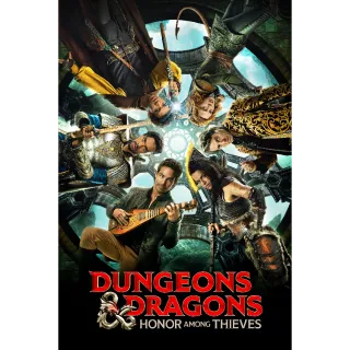 Dungeons & Dragons: Honor Among Thieves (4K UHD / VUDU / iTunes)