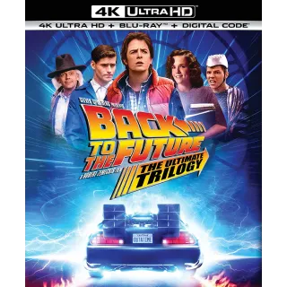 Back to The Future Trilogy (4K UHD / MOVIES ANYWHERE)