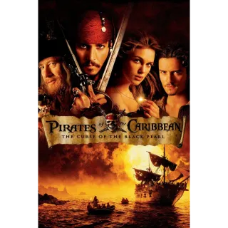 Pirates of the Caribbean: The Curse of the Black Pearl (4K UHD / MOVIES ANYWHERE)