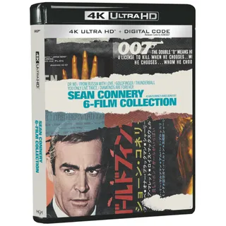 James Bond Connery 6-Film Collection (4K UHD / FANDANGO)