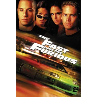 The Fast and the Furious (4K UHD / MOVIES ANYWHERE)