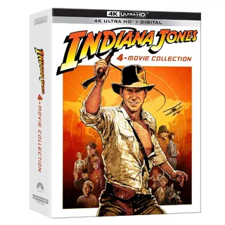 Indiana Jones 4-Movie Collection (4K UHD / iTunes or VUDU)