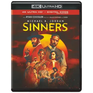 SINNERS (4K UHD / MOVIES ANYWHERE)