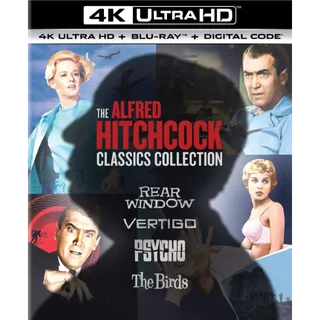 THE ALFRED HITCHCOCK CLASSICS COLLECTION (4K UHD / MOVIES ANYWHERE)