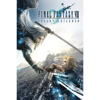 Final Fantasy VII: Advent Children: Director's Cut(4K UHD / MOVIES ANYWHERE)