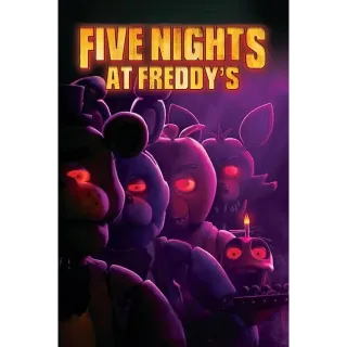 Five Nights at Freddy's (4K UHD / MOVIES ANYWHERE)