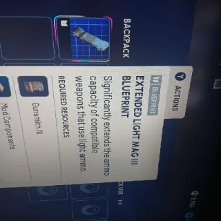 EXTENDED LIGHT MAG 3 BP