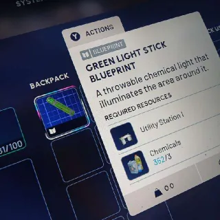 GREEN LIGHT STICK BP