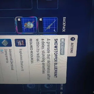 SHOWSTOPPER Blueprint